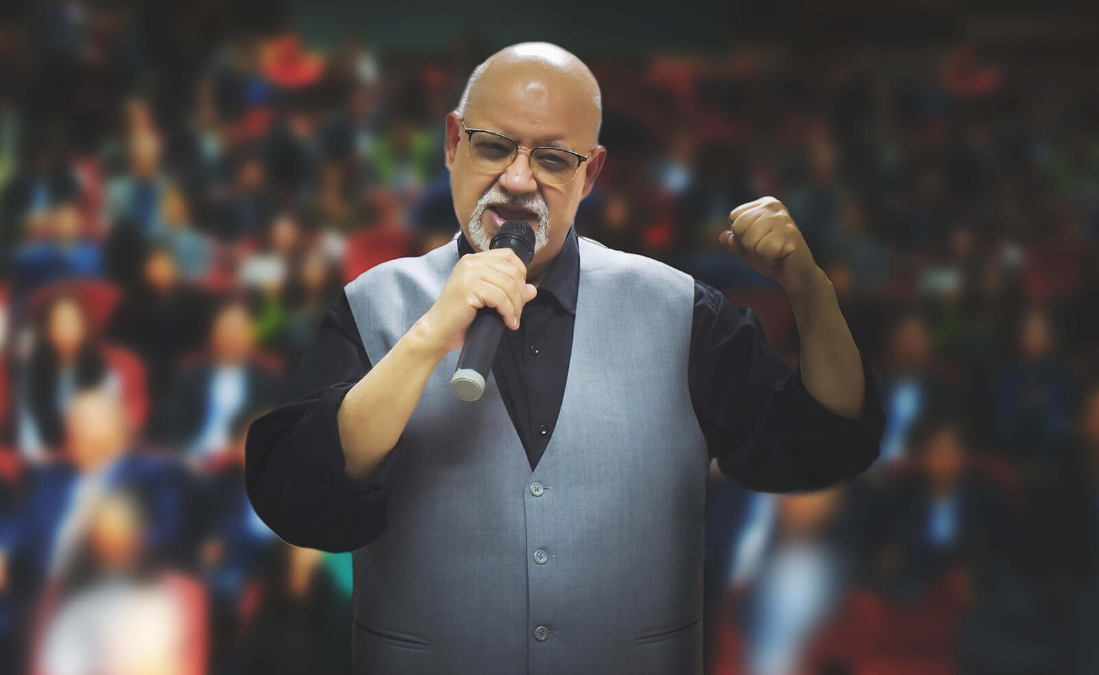 Watch Suresh Mansharamani’s corporate motivational speaker showreel